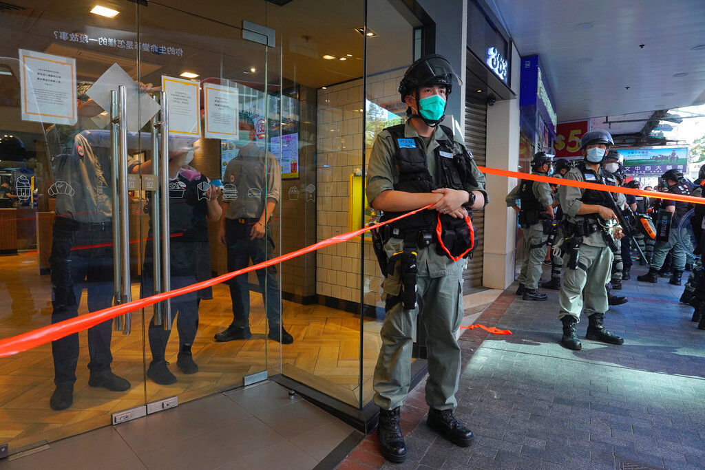 APTOPIX Hong Kong Protests